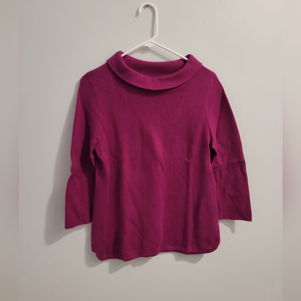 Talbots cowl neck sweater